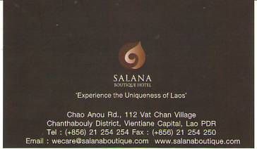 SALANA BOUTIQUE HOTEL,lao pdr,Hotel in Vientiane Capital